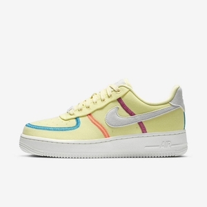 Sneakers Nike Air Force 1 '07 LX Jaune 5017-826 Life Lime/Laser Blue/Hyper Orange/Photon Dust Femme | ESS-51363907